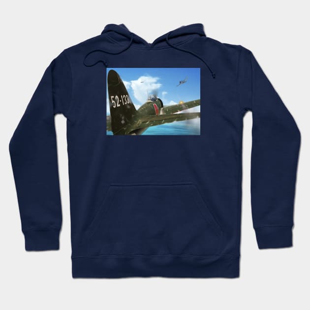 A6M vs F4 Hoodie by Aircraft.Lover